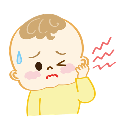 中耳炎の症状